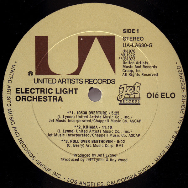 Electric Light Orchestra : Olé ELO (LP,Compilation)