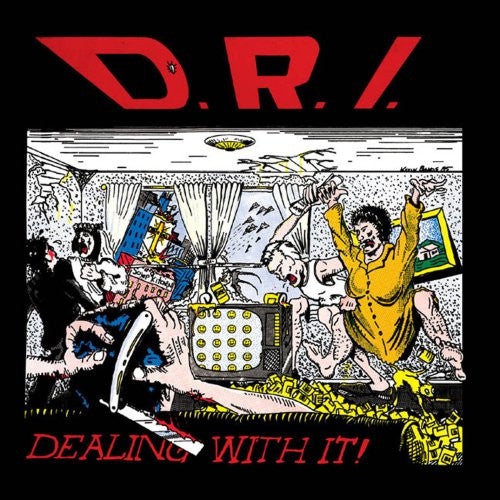 Dirty Rotten Imbeciles : Dealing With It (LP,Album,Reissue,Stereo)
