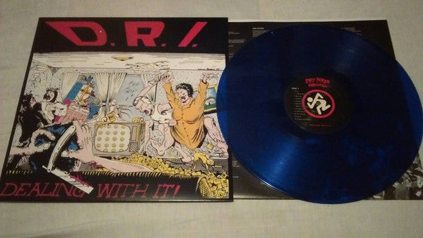 Dirty Rotten Imbeciles : Dealing With It (LP,Album,Reissue,Stereo)