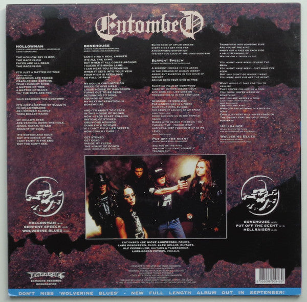 Entombed : Hollowman (12",EP,Limited Edition,Reissue,Remastered)