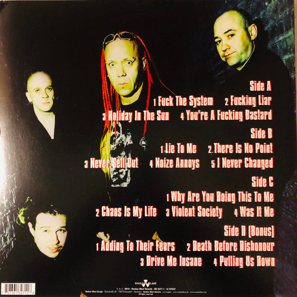 Exploited, The : Fuck The System (LP,Album,Reissue)