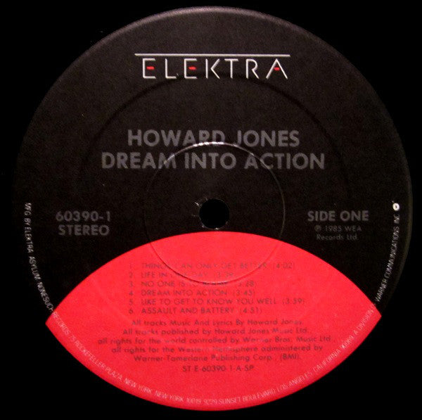 Howard Jones : Dream Into Action (LP,Album,Stereo)