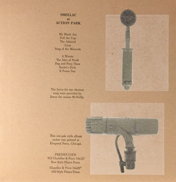 Shellac : At Action Park (LP,Album,Reissue)