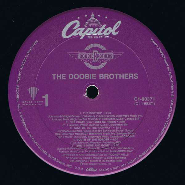 Doobie Brothers, The : Cycles (LP,Album)