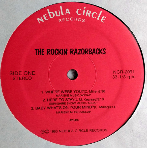 Razorbacks, The : The Rockin' Razorbacks (LP,Mini-Album)