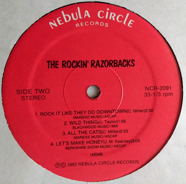 Razorbacks, The : The Rockin' Razorbacks (LP,Mini-Album)