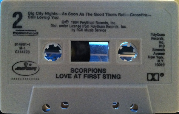 Scorpions : Love At First Sting (Album,Club Edition)