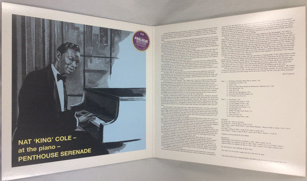 Nat King Cole : Penthouse Serenade (LP,Mono,Reissue,Remastered,Limited Edition)