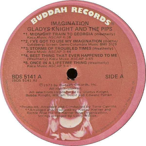 Gladys Knight And The Pips : Imagination (LP,Album,Stereo)