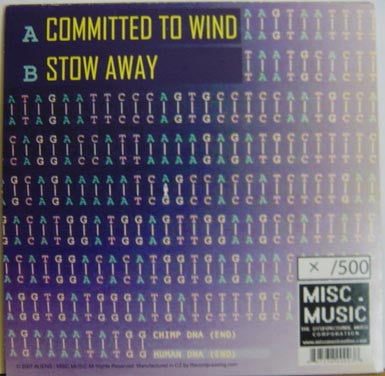Aliens (3) : Committed To Wind (7",Limited Edition)