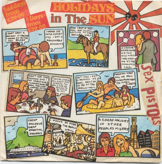 Sex Pistols : Holidays In The Sun (7",45 RPM,Single,Stereo)
