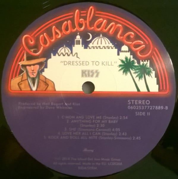 Kiss : Dressed To Kill (LP,Album,Reissue,Stereo)