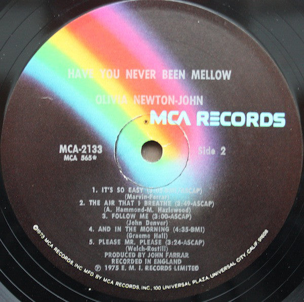 Olivia Newton-John : Have You Never Been Mellow (LP,Album)