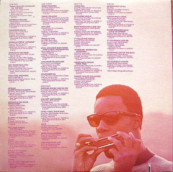 Stevie Wonder : Looking Back (LP,Limited Edition,Compilation)