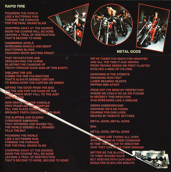 Judas Priest : British Steel (CD, Album, RE, RM)