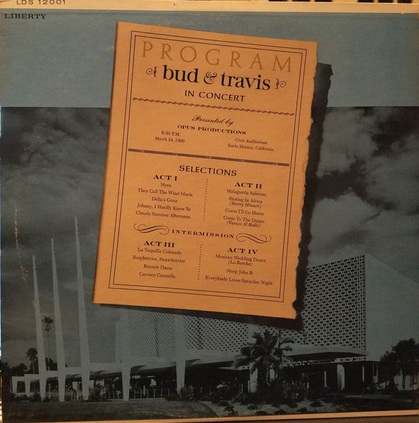 Bud And Travis : Bud And Travis ... In Concert (LP,Stereo,Album)