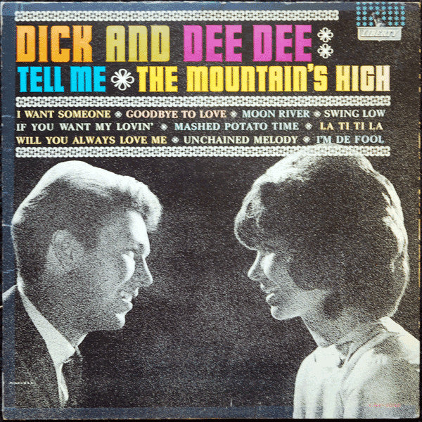 Dick And Dee Dee : Tell Me - The Mountain's High (LP,Album,Mono)