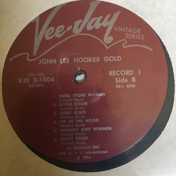 John Lee Hooker : Gold (LP,Compilation)