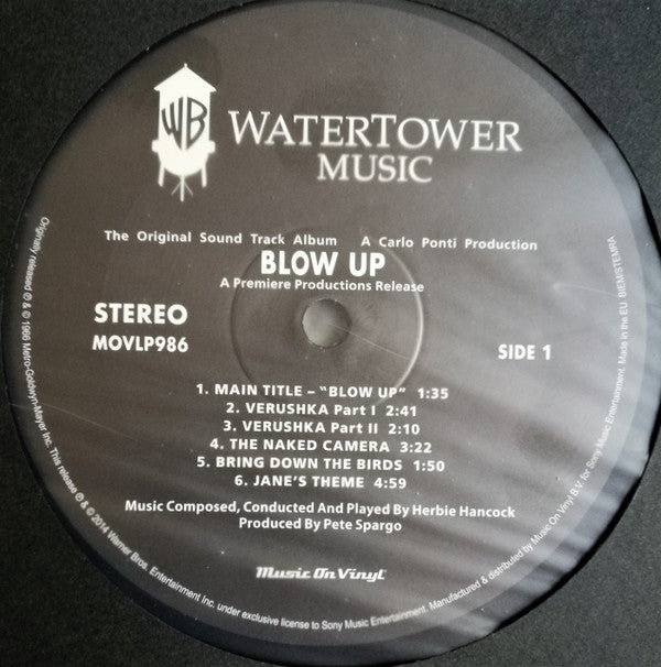 Herbie Hancock : Blow-Up (The Original Sound Track Album) (LP,Album,Reissue,Stereo)