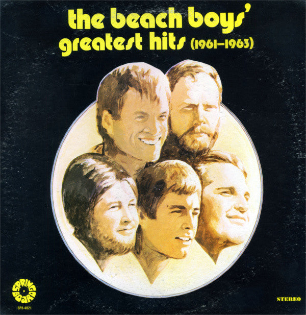 Beach Boys, The : The Beach Boys' Greatest Hits (1961-1963) (LP,Compilation,Stereo)