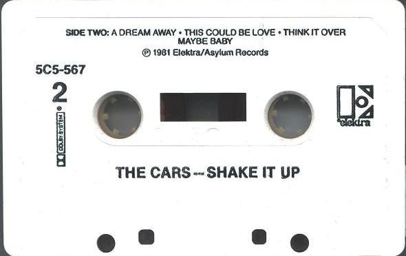 Cars, The : Shake It Up (Album)