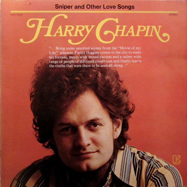 Harry Chapin : Sniper And Other Love Songs (LP,Album,Stereo)