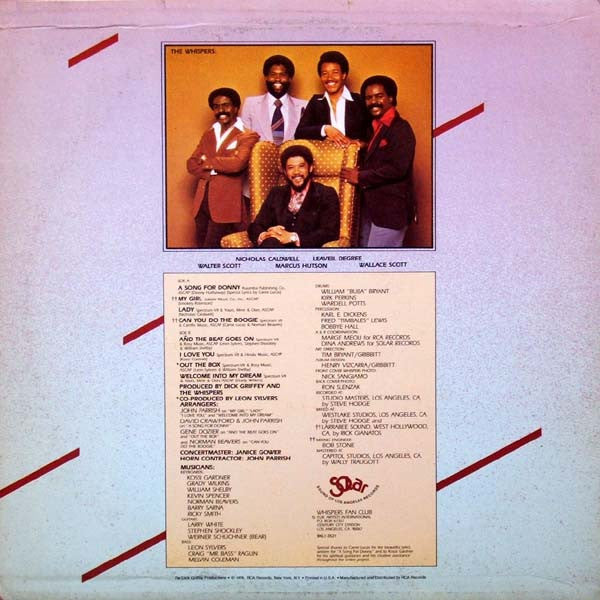 Whispers, The : The Whispers (LP,Album)