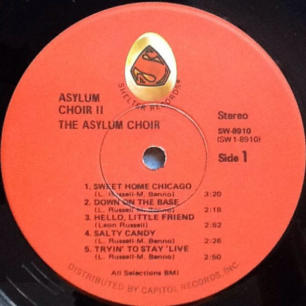 Leon Russell & Marc Benno : Asylum Choir II (LP,Album)