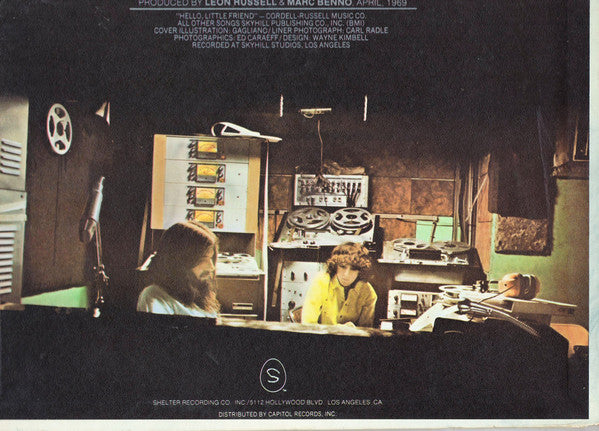 Leon Russell & Marc Benno : Asylum Choir II (LP,Album)