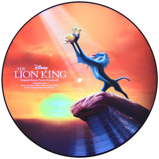 Various : The Lion King (Original Motion Picture Soundtrack) (LP,Album,Reissue,Picture Disc)