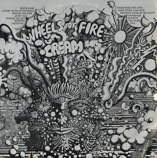 Cream (2) : Wheels Of Fire (LP,Album,Reissue)