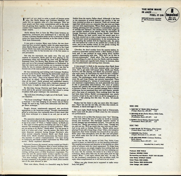 Shelly Manne : 2-3-4 (LP,Album,Reissue)