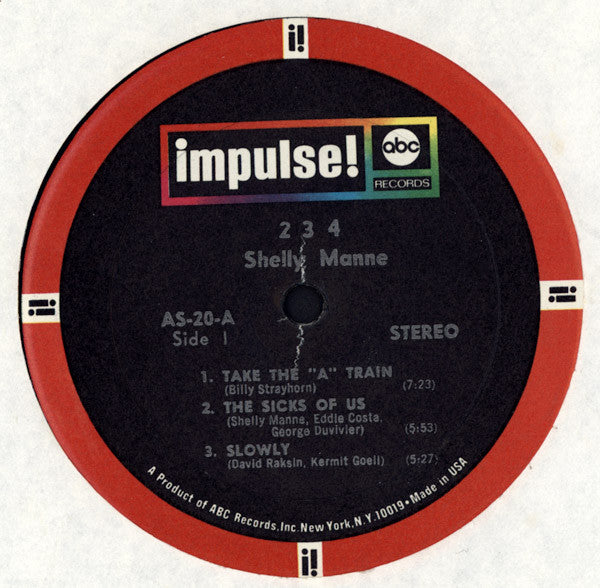 Shelly Manne : 2-3-4 (LP,Album,Reissue)