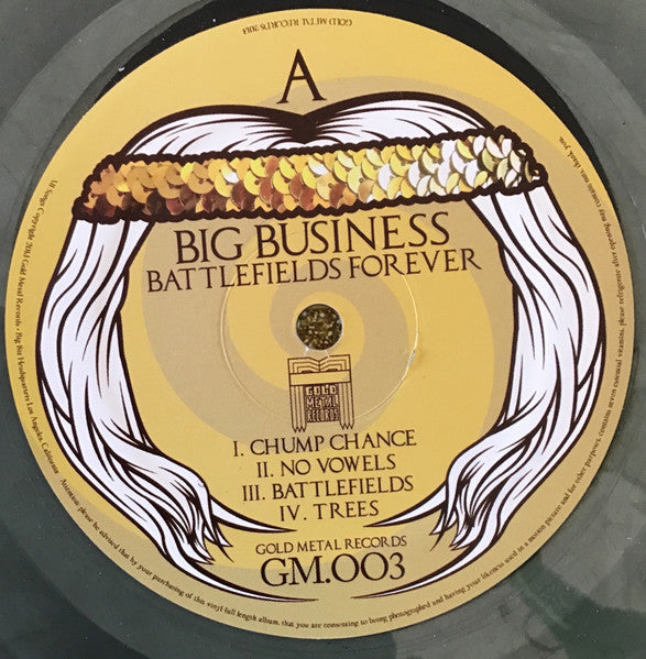 Big Business : Battlefields Forever (LP,Album,Repress)