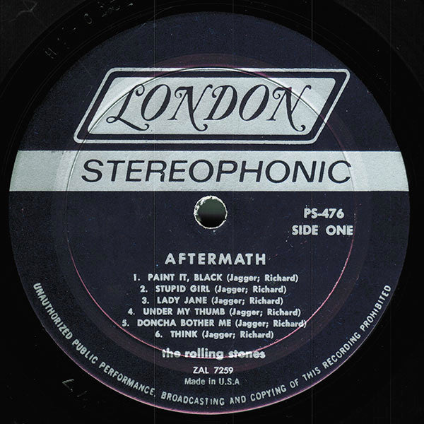 Rolling Stones, The : Aftermath (LP,Album,Stereo)