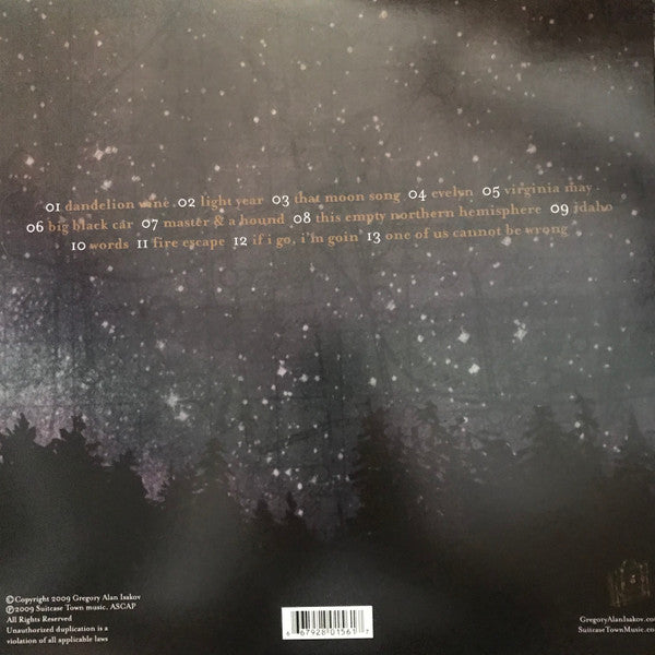 Gregory Alan Isakov : This Empty Northern Hemisphere (LP,Album)