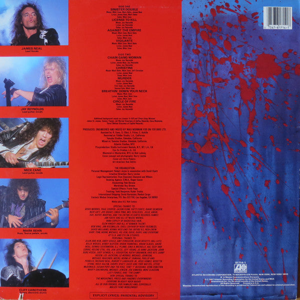 Malice (2) : License To Kill (LP,Album)