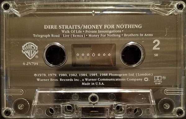 Dire Straits : Money For Nothing (Compilation,Club Edition)