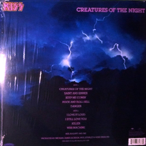Kiss : Creatures Of The Night (LP,Album,Reissue)