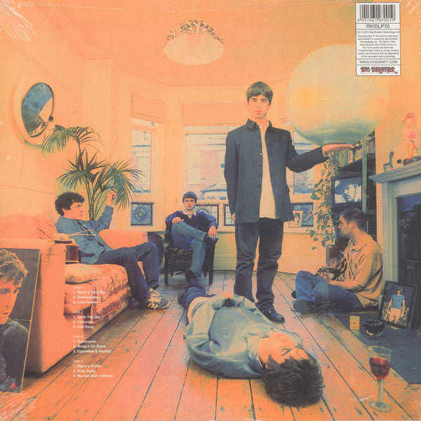 Oasis (2) : Definitely Maybe (LP,Album,Reissue,Remastered,Stereo)