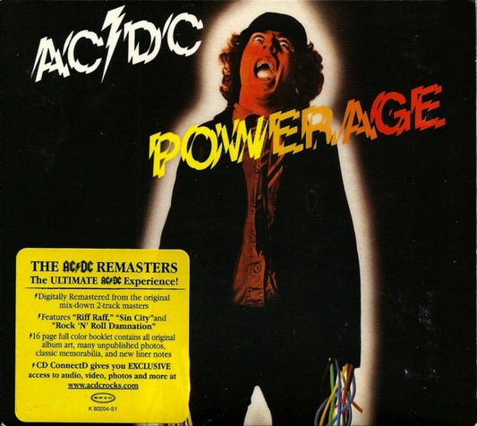 AC/DC : Powerage (Album,Enhanced,Reissue,Remastered,Stereo)