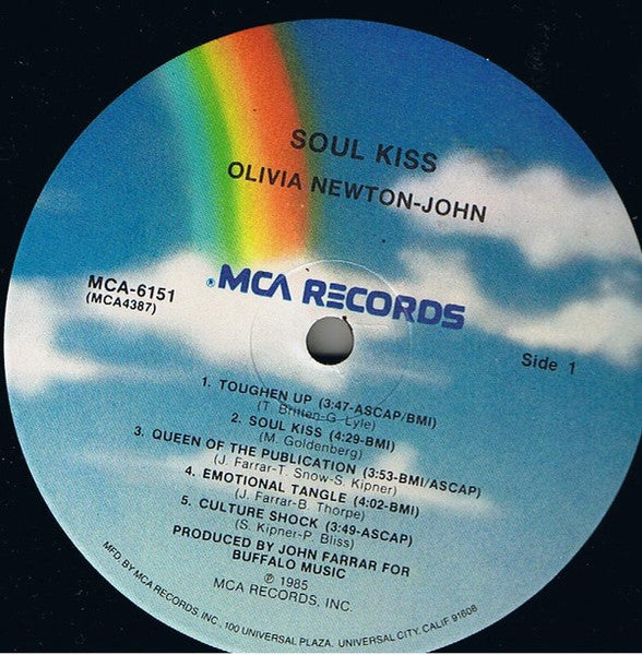 Olivia Newton-John : Soul Kiss (LP,Album)
