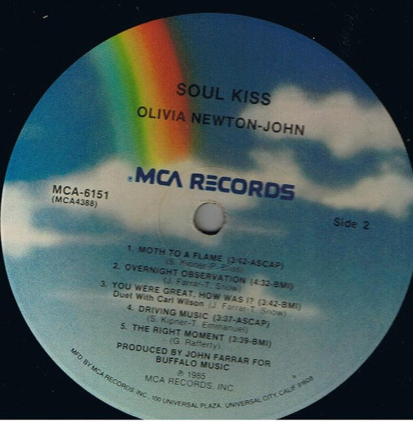 Olivia Newton-John : Soul Kiss (LP,Album)
