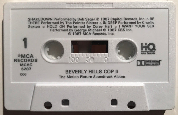 Various : Beverly Hills Cop II: The Motion Picture Soundtrack Album (Album,Compilation)