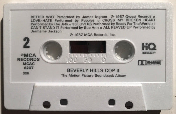 Various : Beverly Hills Cop II: The Motion Picture Soundtrack Album (Album,Compilation)