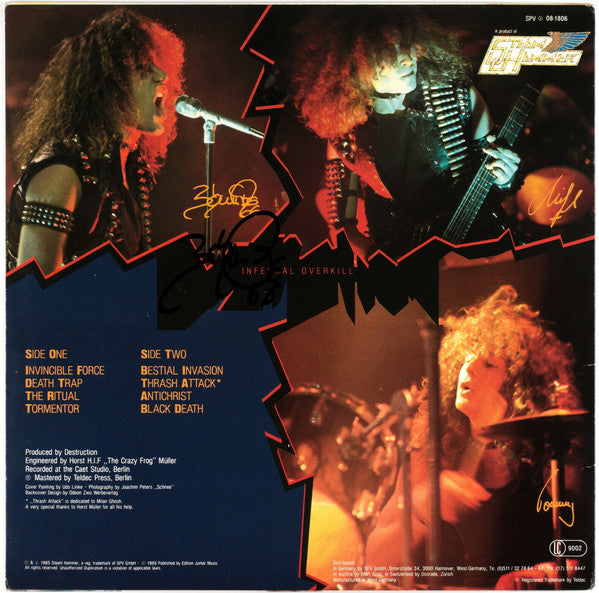 Destruction : Infernal Overkill (LP,Album)