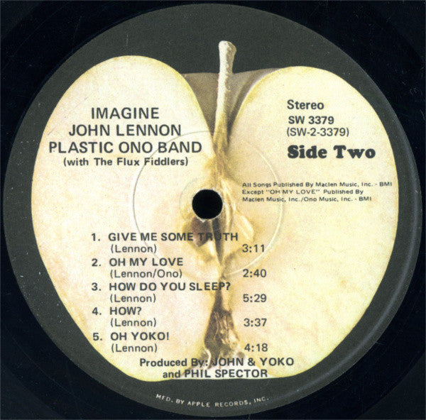 John Lennon : Imagine (LP,Album,Stereo)