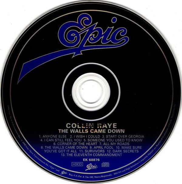 Collin Raye : The Walls Came Down (Album,HDCD)