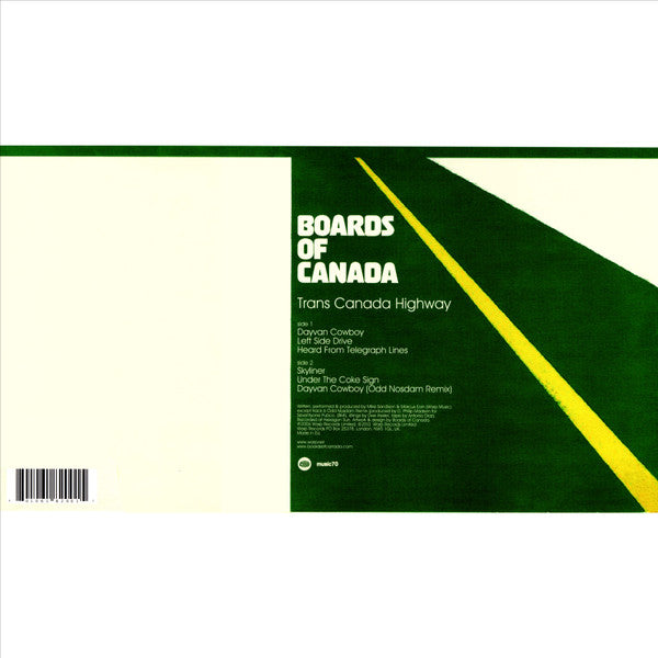 Boards Of Canada : Trans Canada Highway (12",33 ⅓ RPM,EP,Reissue,Repress)