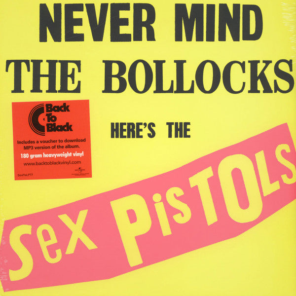 Sex Pistols : Never Mind The Bollocks, Here's The Sex Pistols (LP,Album,Reissue,Remastered,Stereo)